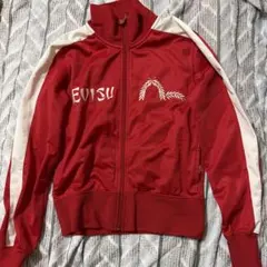 EVISU レッド ジップアップジャージのサムネイル