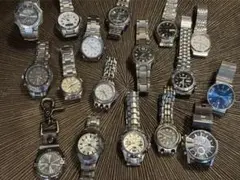 【美品多数】CASIO CITIZEN ディーゼル等アナログ腕時計17本セット