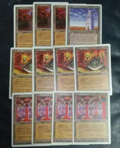 MTG　ウルザトロン　１２枚セット ウルザトロン 12枚セット 旧枠 - メルカリ