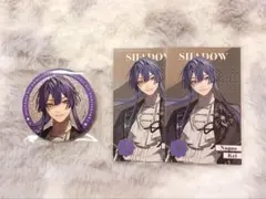 長尾景 8周年 缶バッジ メタルカード