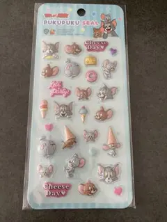 【正規品】ラスト1点　ぷくぷくシール　トムとジェリー