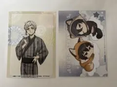 文豪ストレイドッグス 東武動物公園 特典ブロマイド 太宰治 中島敦 フョードル