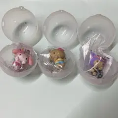 サンリオ　みんなでバカンスフィギュア　3点セット