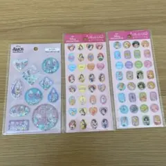 オイスターウォーターシール プリンセスストーンシール 3点セット セリア