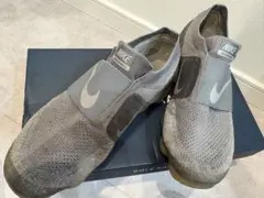 NIKE エア ヴェイパーマックス フライニット 26cm グレー アスファルト