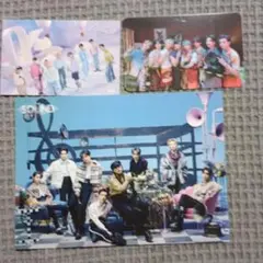 Stray Kids スキズ 集合 ポストカード トレカ ステッカー 3枚セット