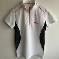 Kaepa ハーフジップ　ポロシャツ　M テニスウェアのサムネイル