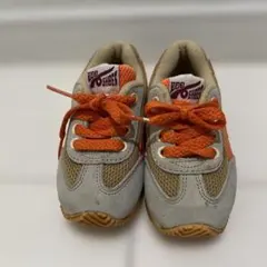 BOO SHOES キッズ スニーカー オレンジ グレーのサムネイル