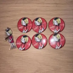ハイキュー　孤爪研磨　缶バッジ6個セット
