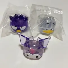 【最終値下げ】サンリオ ガチャガチャ ファッションリング ジュエルクリア 3点