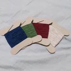 ヤオ族　刺繍糸　刺し子糸　手紡ぎ　コットン　M