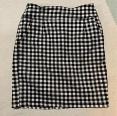 ギンガムチェック タイトスカート