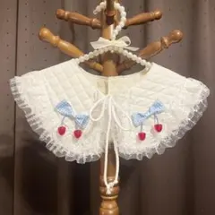 さくらんぼ飴の付け襟　天使界隈　ロリータ