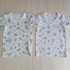 ディズニープリンセス Tシャツ 2枚セット 100cm