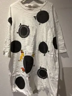 フラボア　ライオンキングコラボ　Tシャツ　オーバーサイズ　フリーサイズ ドットのサムネイル