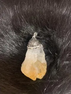 天然石クリスタルペンダント