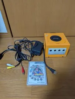ニンテンドー ゲームキューブ 本体 オレンジ　動作未確認　マリオカート付き
