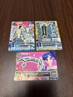 アイカツカード Futuring girl 霧矢あおい3枚セット