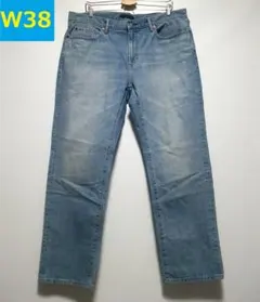 ユニクロ メンズ W38 レギュラーフィットストレートジーンズ ジーパン デニム