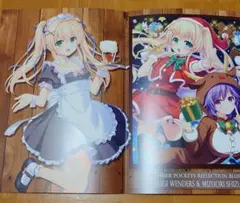 K-BOOKS 20周年記念 サイン入り色紙 2枚セット ミヤスリサ みけおう