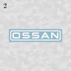 OSSAN カッティングステッカー 旧車 走り屋 デコトラ 昭和レトロ 軽トラ