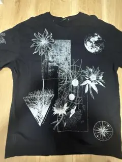 HARE グラフィックTシャツ ブラック
