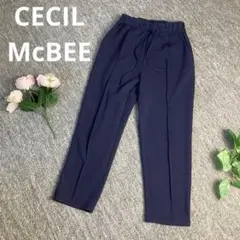 CECIL McBEE セシルマクビー　カジュアルパンツ　Mサイズ　ネイビー〇〇のサムネイル