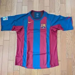 2004-05 NIKE FCバルセロナ ゲームシャツ Lサイズ