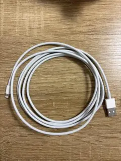 iPhone用 Lightningケーブル 約2メートル ホワイト