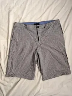 Banana Republic チェック柄 ハーフパンツ 34インチのサムネイル