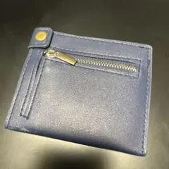 wjk コインケース 小銭入れ ネイビー