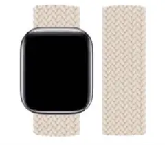Apple Watch ソロループ メッシュ クリームホワイト