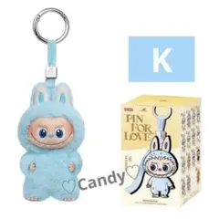 ラブブ イニシャル Kぬいぐるみ アルファベット Labubu 【正規品】㉜