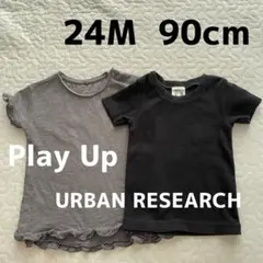 美品 Tシャツ ２点セット 90 Play Up URBAN RESEARCHのサムネイル
