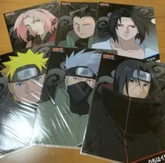 【新品・未開封】NARUTOクリアファイル6種セット