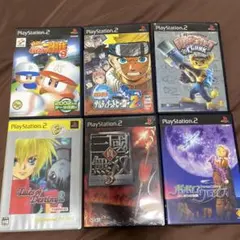 PS2ゲームソフト6本セット