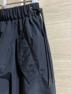 ワイルドシングスナイロンスカートき黒ブラックロングM美品ノースフェイスパタゴニア