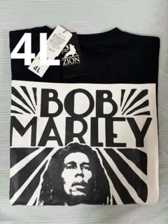 【新品・希少】Tシャツ ボブマーリー ザ・ウェイラーズ ライブ ザイオン 4L