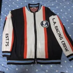 L.A. RACING CREW ジップアップ ニットのサムネイル