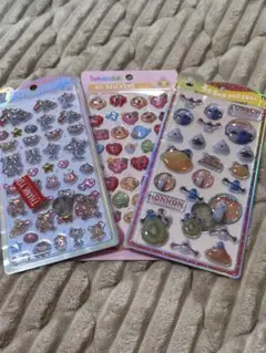 うるちゅるPOP SEAL スンスン　エンジェルブルー　たまごっち