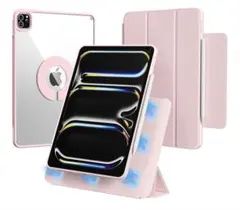 iPadケース スタンド機能付き ピンクiPad Pro 11