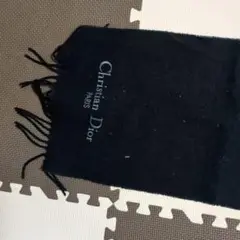 Christian Dior 黒 マフラー