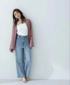 オーバーフォルムワイドカフスシアーシャツNATURAL BEAUTY BASICのサムネイル