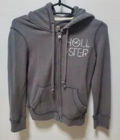 ホリスター　HOLLISTER　レディース　パーカー　XS　グレーのサムネイル