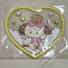 mikko illustrations クリアラバーコースター スフレ