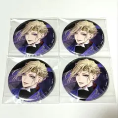 ツイステ 寮服 ヴィル 缶バッジ 4点