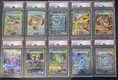 最安値【PSA10 10連番 コンプリート】ブイズ テラスタルフェスex