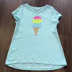 H&M キッズ Tシャツ アイスクリーム スパンコールのサムネイル