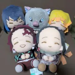 鬼滅の刃 でっかいぽふっとぬいぐるみ 5体セット