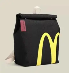 新品未使用　マクドナルド　紙袋風　クロスボディバック　ショルダーバック　ブラック